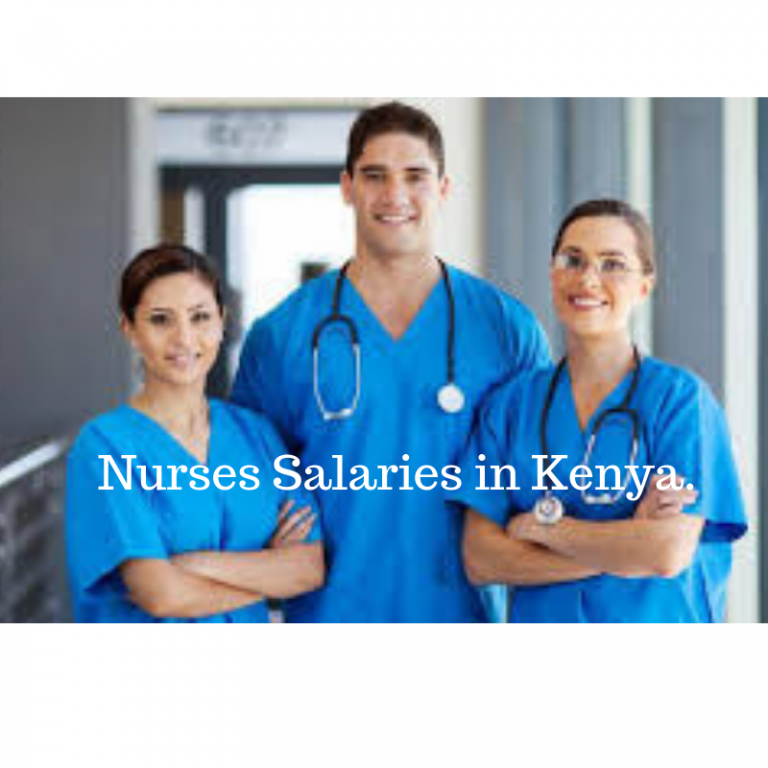 phd nurse salary in kenya